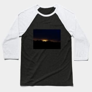 Sunset Sky Baseball T-Shirt